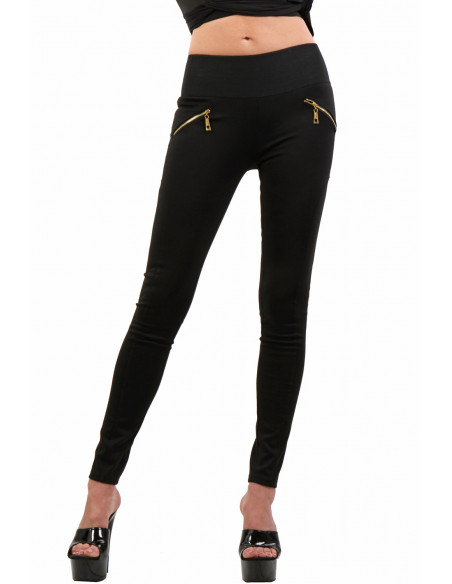 1 9060-BK Pantalon Slim