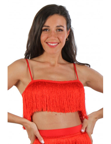 201921-RD Top with thin straps and...