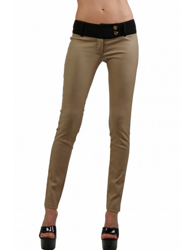 18970-CP Pantalon skinny avec taille...