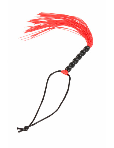 292006037-RD Latex mini Flogger 22cm