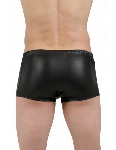 5 Boxer short. Braguette détachable, fermeture boutons-pression