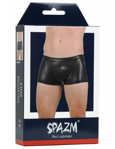 20779 Wetlook Boxer with full zip...