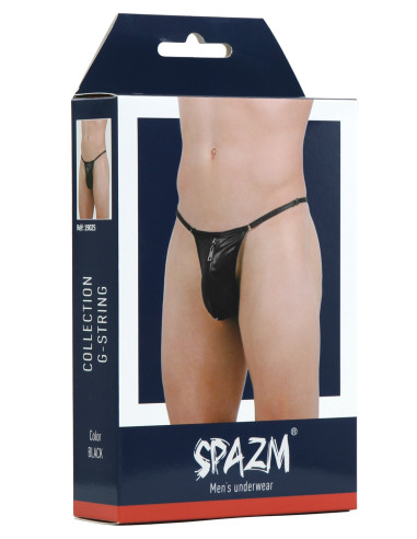 19025 G-String with Front Zip (Packaged)